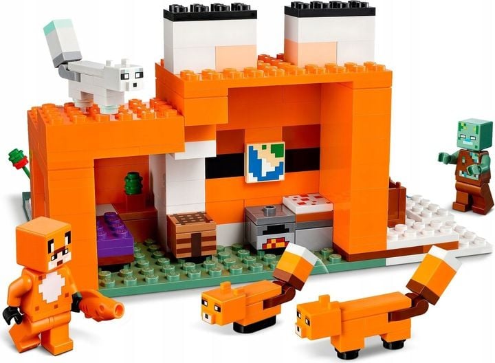 LEGO Minecraft Siedlisko lisów 21178 zdjęcie 2