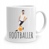 Kubek Dla Piłkarza Zawodnika Footballer Z Nadrukiem Ze Zdjęciem