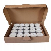 Podgrzewacze sojowe naturalne - Tealights 40szt.