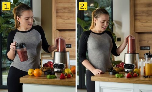 Blender kielichowy automatyczny Yoer 2,4L 2200W Tritan +INOX +Sito do na Arena.pl