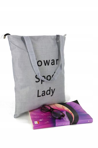 Torba SHOPPERKA z napisem ,, Towar spod lady'' zdjęcie 9