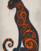 Plakat 40x50cm Sztuka i Ornament