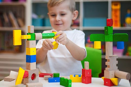 Polskie Klocki Magnetyczne Drewniane KOOGLO, basic kolor 50 szt na Arena.pl