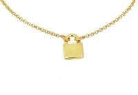 kłódeczka na łańcuszku premium(1.5cm)