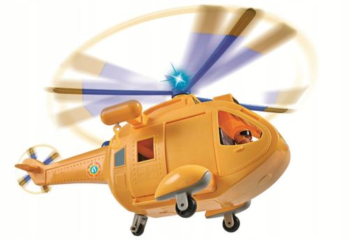 SIMBA STRAŻAK SAM DUŻY HELIKOPTER WALLABY II TOM na Arena.pl