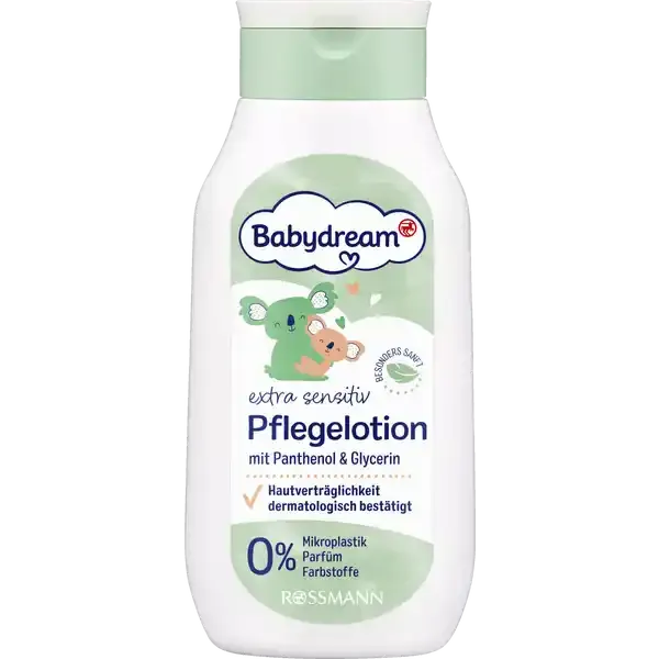 Babydream extra sensitive balsam do ciała zdjęcie 1