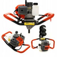 Wiertnica Spalinowa Glebowa 4,41 KW 800 RPM Kraft&Dele