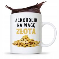 Dla Alkoholika Pijaka Kubek Prezent Na Urodziny Z Nadrukiem Ze Zdjęciem