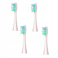 4 KOŃCÓWKI DO SZCZOTECZKI SONICZNEJ MEDI SLEEP MODEL WS-7007 RÓŻOWE