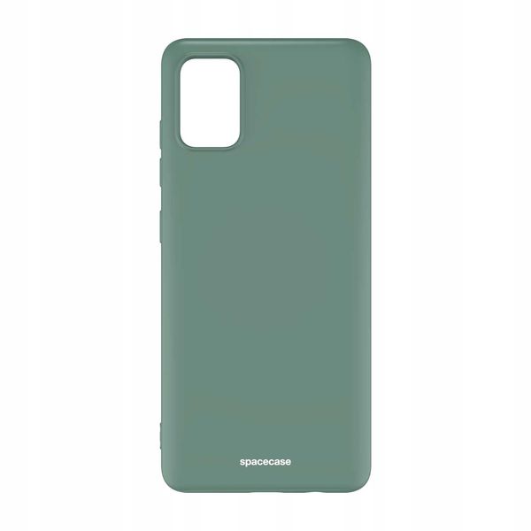 Spacecase Silicone Case Galaxy A71 Dark Green zdjęcie 7