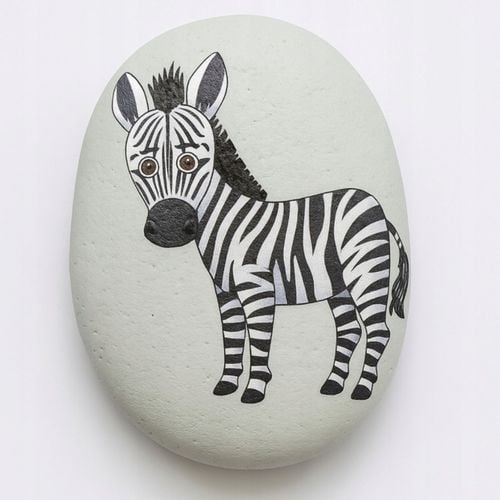 KAMIENIE DO MALOWANIA BIAŁE OWALNE 5-8CM ZESTAW 10SZT ROZWIJANIE na Arena.pl