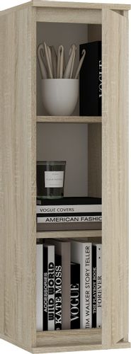 Meblościanka CLP - zestaw mebli witryna + rtv dąb sonoma na Arena.pl