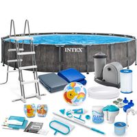 Basen ogrodowy stelażowy 549 x 122 cm 21w1 INTEX 26744 Basen ogrodowy stelażowy 549 x 122 cm 21w1 INTEX 26744