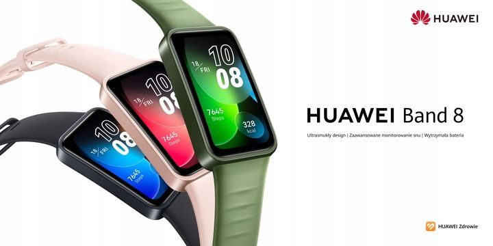 Smartwatch Huawei Band 8 różowy zdjęcie 2