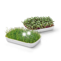 TESCOMA ZESTAW DO UPRAWY DOMOWYCH ZIÓŁ SIEWKI KIEŁKOWNICA MICROGREENS SENSE