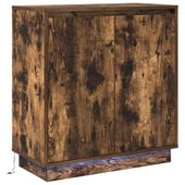 Bufet Dąb wędzony 71 x 34.5 x 75 cm Materiał drewnopochodny