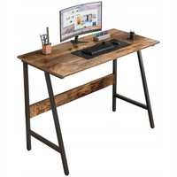 BIURKO KOMPUTEROWE RETRO RUSTYKALNE LOFT INDUSTRIALNE SZKOLN 100 CM