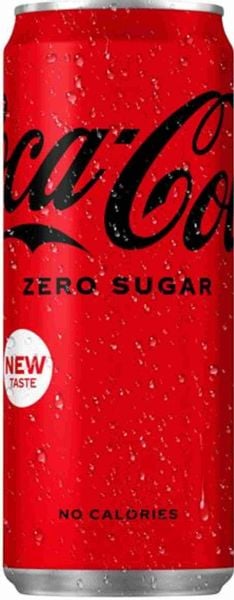 COCA COLA 330ml ZERO Puszka Wysoka zdjęcie 1