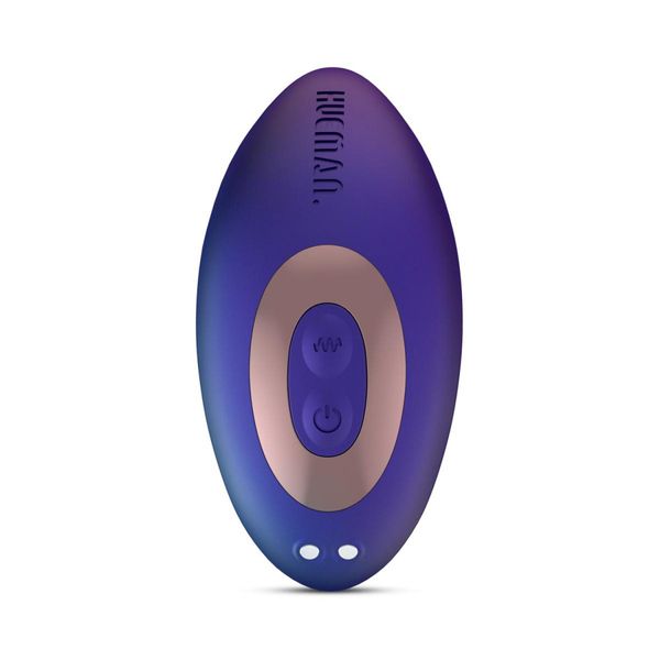 Hueman - Voyager Vibrating Butt Plug With Tapping - Purple zdjęcie 2