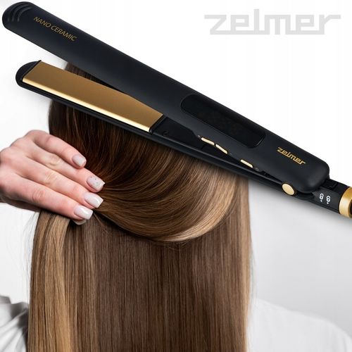 PROSTOWNICA CERAMICZNA DO WŁOSÓW ZELMER REG TEMP 2W1 PROSTOWANIE + na Arena.pl
