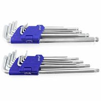 17854 Zestaw kluczy sześciokątnych TORX 1,5-10mm 18 sztuk T10-T50