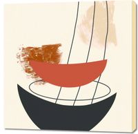 Obraz 90x90cm Wiatr w Żaglu