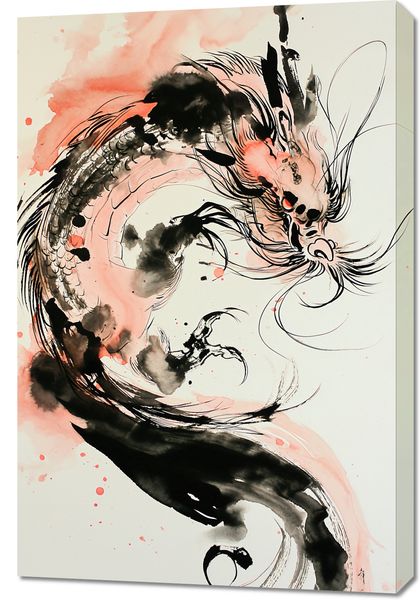 Obraz 60x90cm Smocza Furia zdjęcie 1