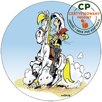 Opłatek na tort Lucky Luke