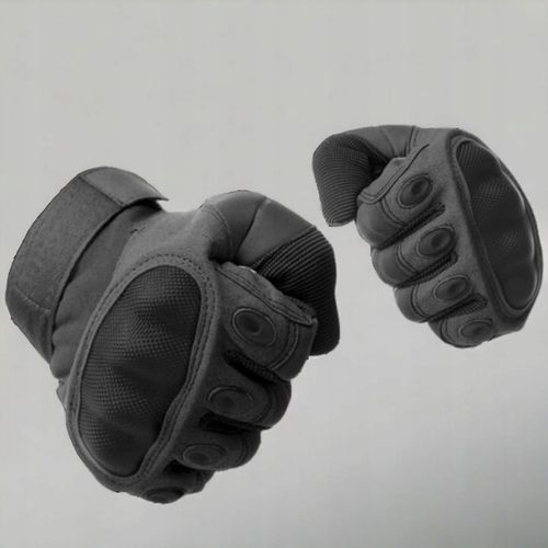 Rękawice Motocyklowe Nylon Czarne Mocne Dotykowe - XL na Arena.pl