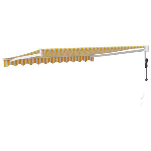 Zwijana markiza, automatyczna, żółto-biała, 3,5x2,5 m na Arena.pl