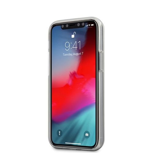 GUESS TRIANGLE LOGO - ETUI IPHONE 12  MINI (BIAŁY) na Arena.pl