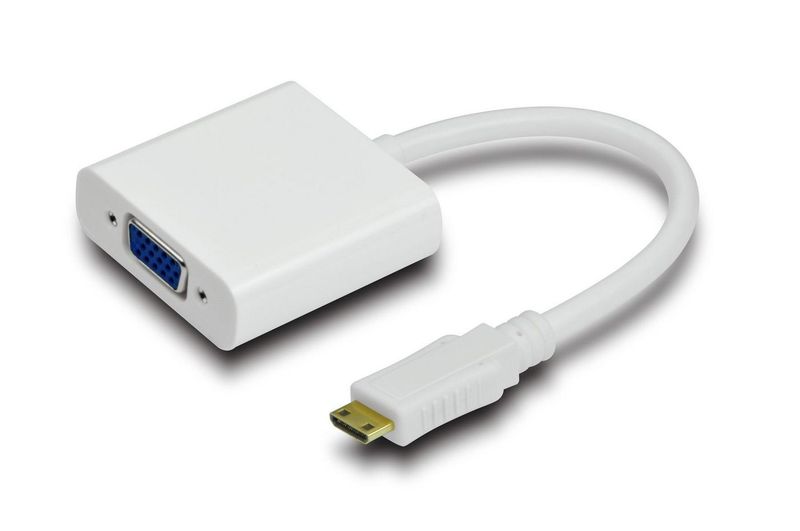 MicroConnect HDMI Mini 19C-VGA adapter M-F zdjęcie 1