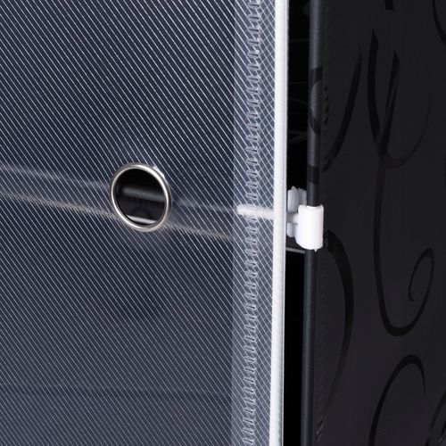 SZAFKA NA BUTY OBUWIE CZARNA MODUŁOWA REGAŁ STOJAK PÓŁKI ORGANIZER na Arena.pl