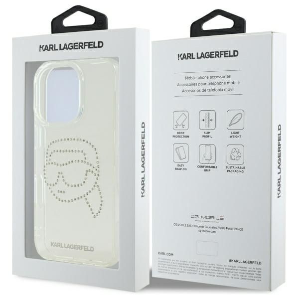 Etui Karl Lagerfeld do iPhone 16 Pro Max, Przezroczysty zdjęcie 8