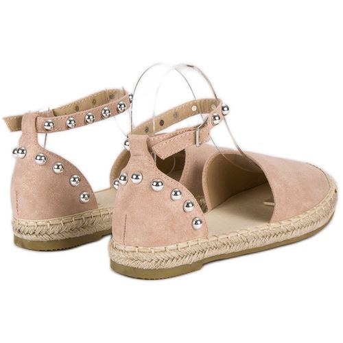 Pudrowe espadryle r.40 na Arena.pl