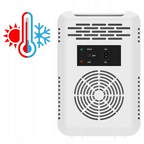 MINI LODÓWKA PRZENOŚNA TURYSTYCZNA GRZANIE CHŁODZENIE CICHA LED 4L na Arena.pl