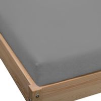 Prześcieradło jersey z gumką 120x200 grafitowy