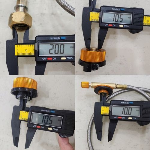 Adapter do napełniania butli propan Rurka metalowa 63cm na Arena.pl