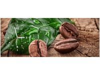 100X40CM ZEGAR ZIARNA KAWY DESCE OBRAZ