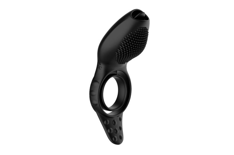 Remote Powerful Tognue Simulate Cock Ring zdjęcie 6