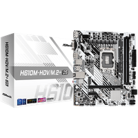 asrock h610m-hdv/m.2+ d5 matx lga1700 ddr5