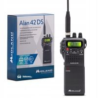 ALAN 42 DS CB RADIO RĘCZNE ADAPTER RĘCZNIAK X7H