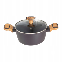GARNEK MULTICLAD 20cm Z POKRYWĄ BERGNER BG-56036 CHARCOAL