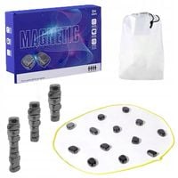 36 KULEK MAGNETYCZNA GRA STRATEGICZNA EDUKACYJNA KAMIENIE MAGNETYCZNE