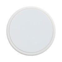 Silikonowa nakładka na słomkę Ø 0,8 / 1 cm do sublimacji - białe kółko