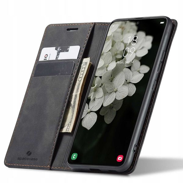 Spacecase Wallet Galaxy S22+ Black zdjęcie 1