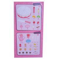 DLA DZIECI KOLOROWY ŚWIECĄCY TORT