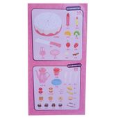 DLA DZIECI KOLOROWY ŚWIECĄCY TORT