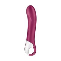 wibrator punktu g satisfyer big heat ogrzewany silikonowy 22 cm