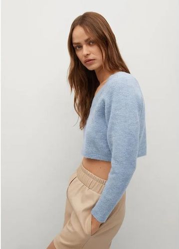 Mango Kardigan Neusi Niebieski Regular Fit XL na Arena.pl